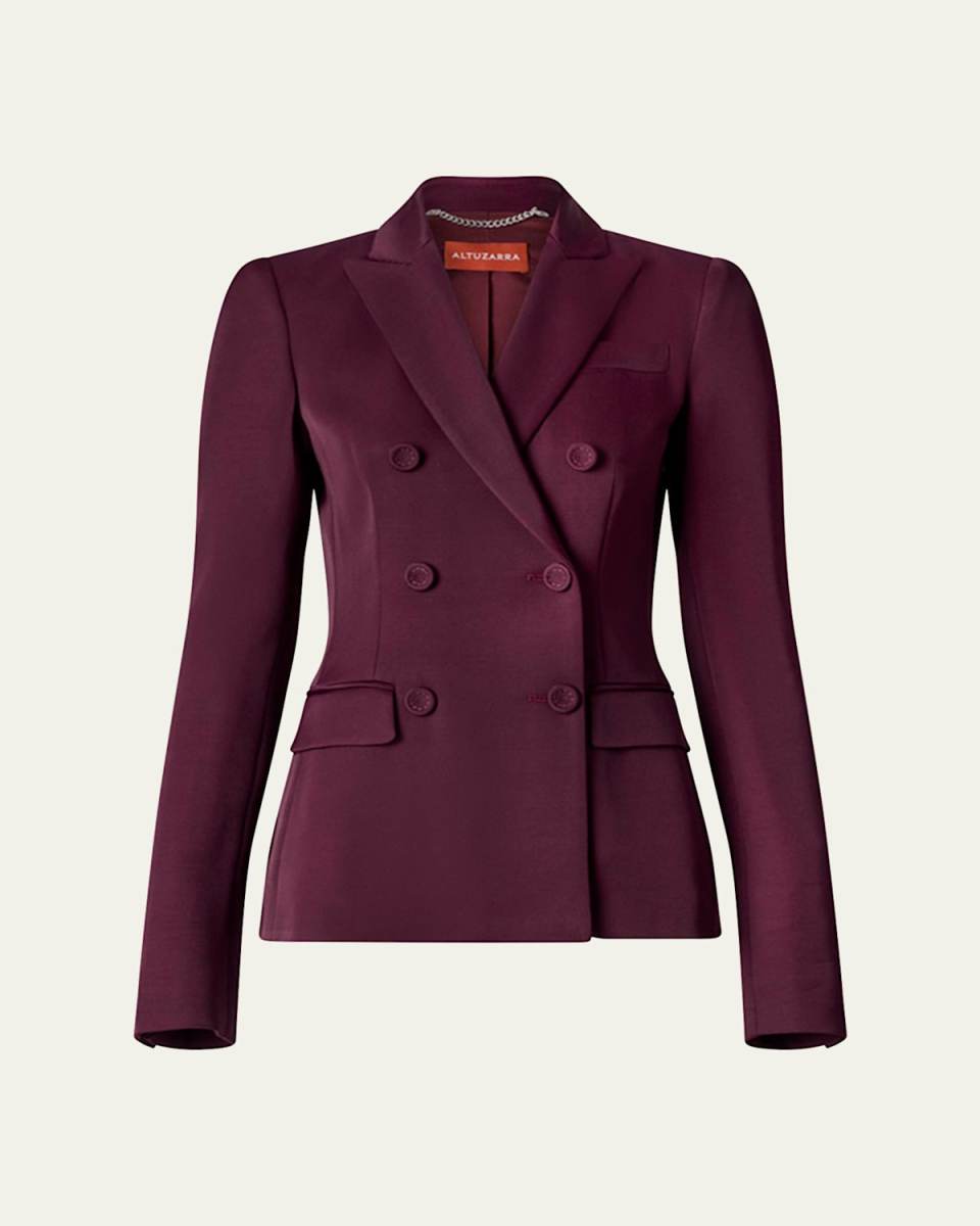 Indiana Double-Breasted Wool Jacket